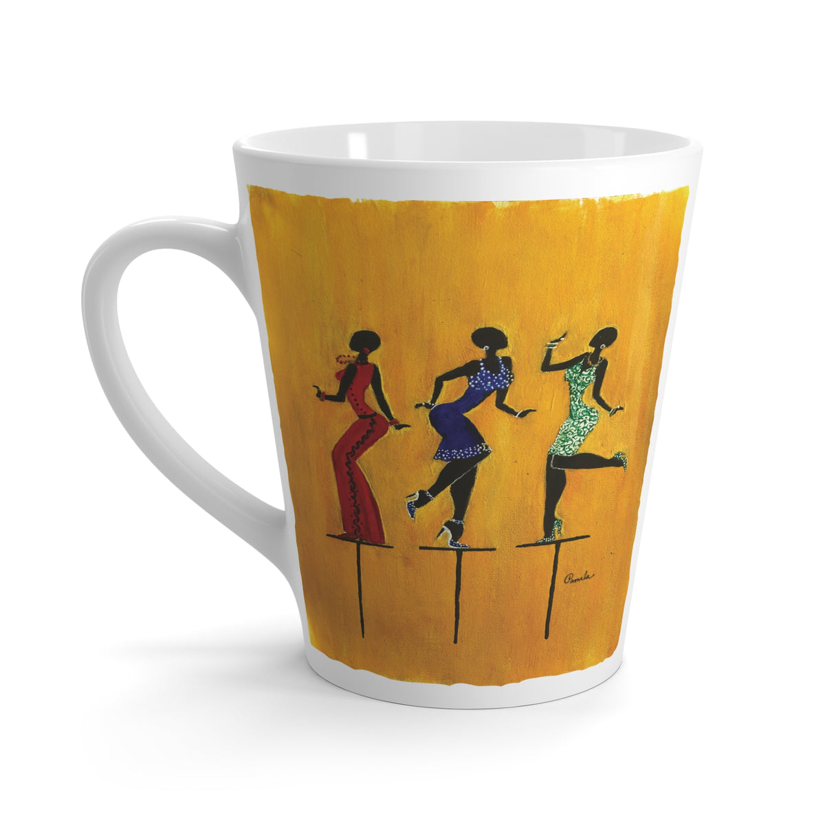 Dotted Divas Latte Mug