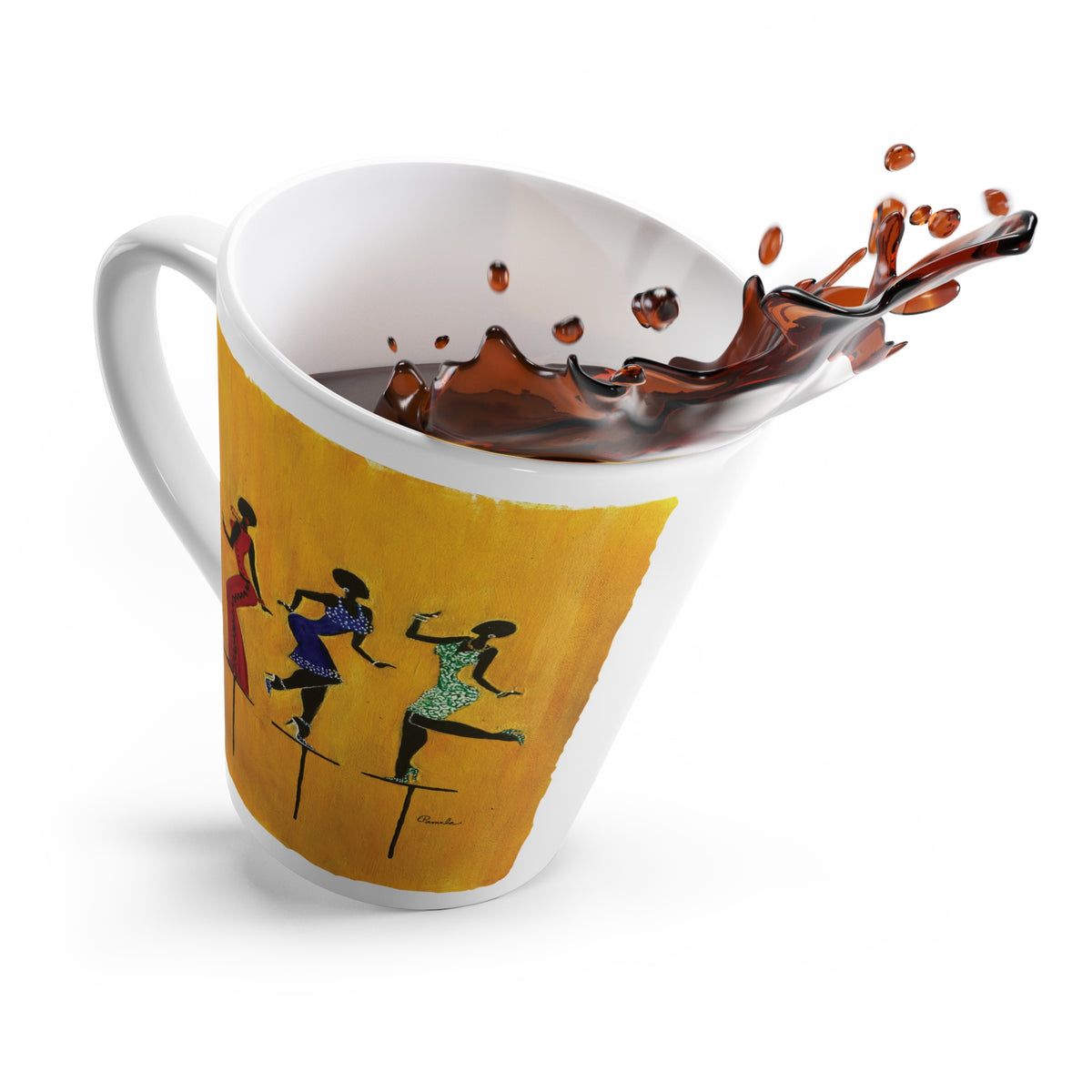 Dotted Divas Latte Mug